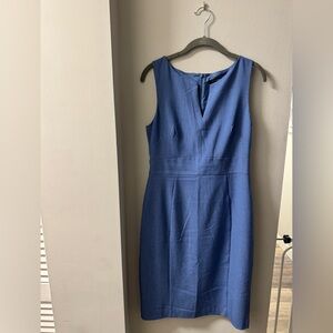 Banana Republic Classic Blue Midi Dress